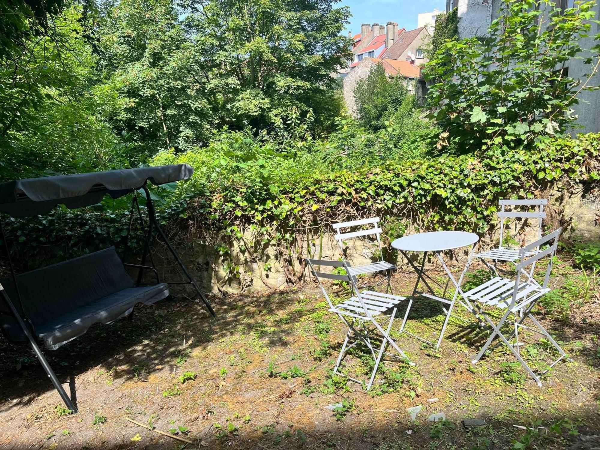 Spa Hyper Centre Jardin Appartement Boulogne-sur-Mer Buitenkant foto